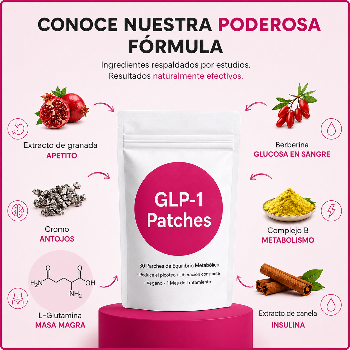 PARCHES GLP-1 CONTROL DIARIO